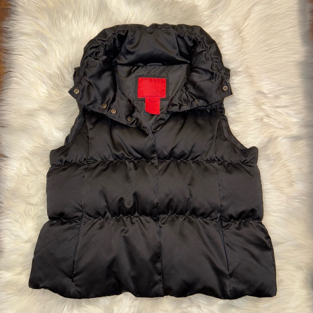 Black Puffer Vest, Feather/Down by Joe Fresh, size XL (ladies)